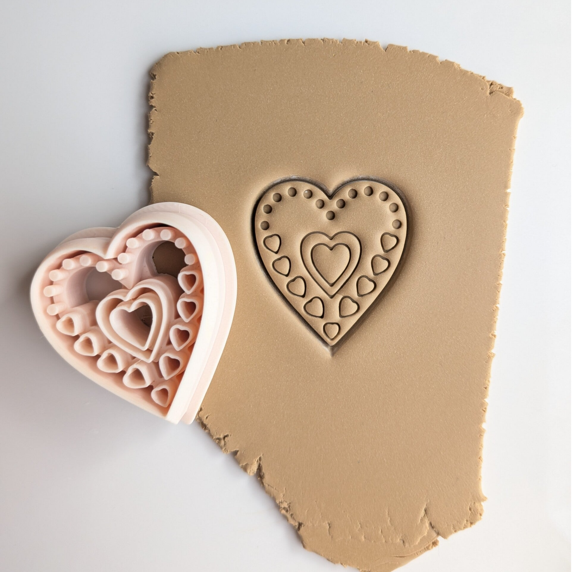 Polymer clay cutter - Valentines day 1