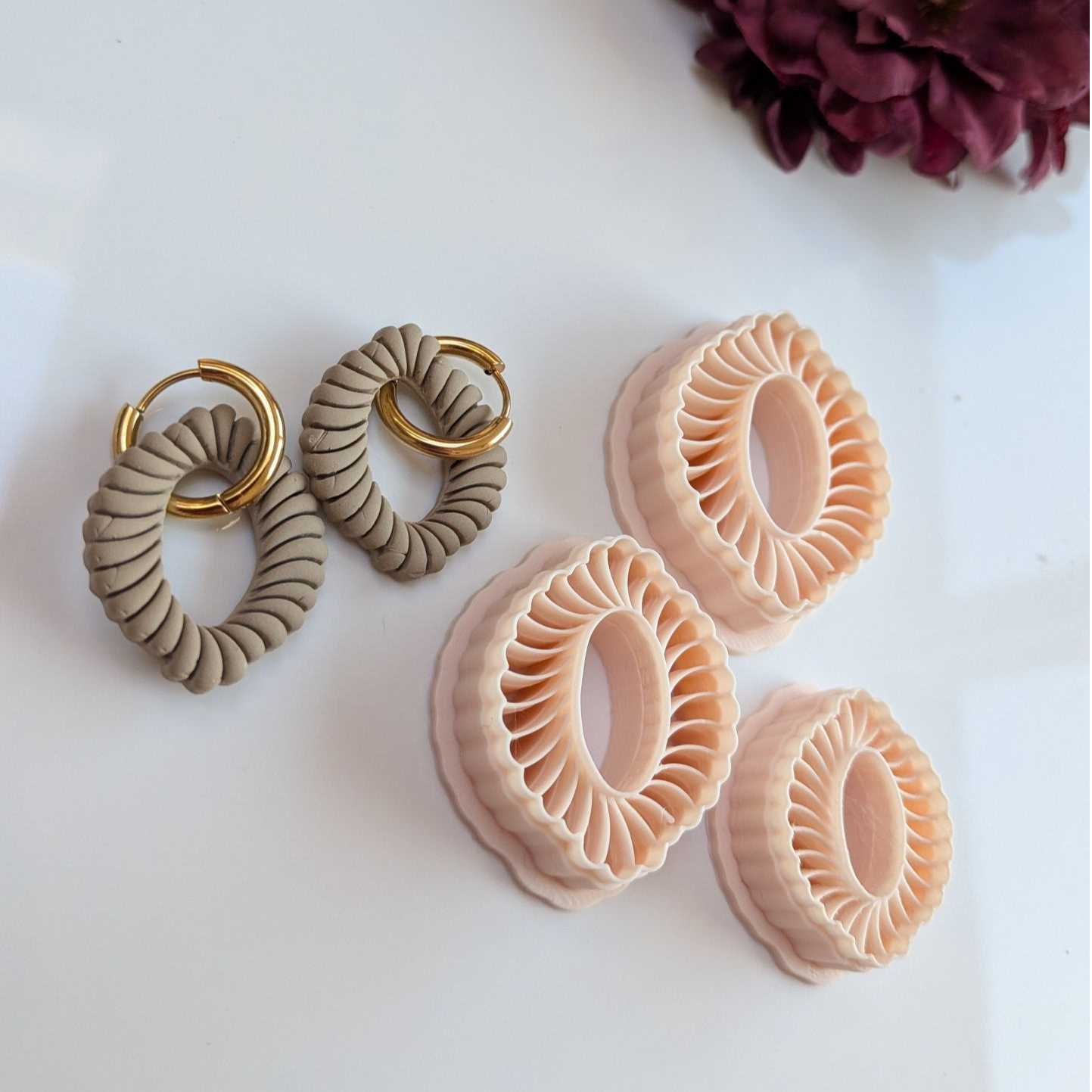 Polymer clay cutter - Bridal collection 3