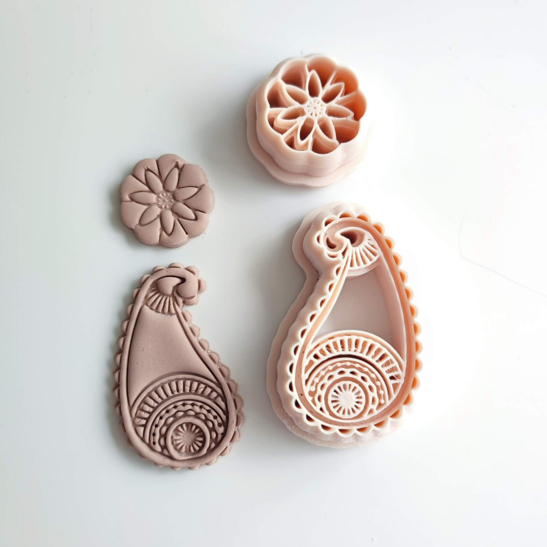 Polymer clay cutter - Wavy (toffe set van 2)
