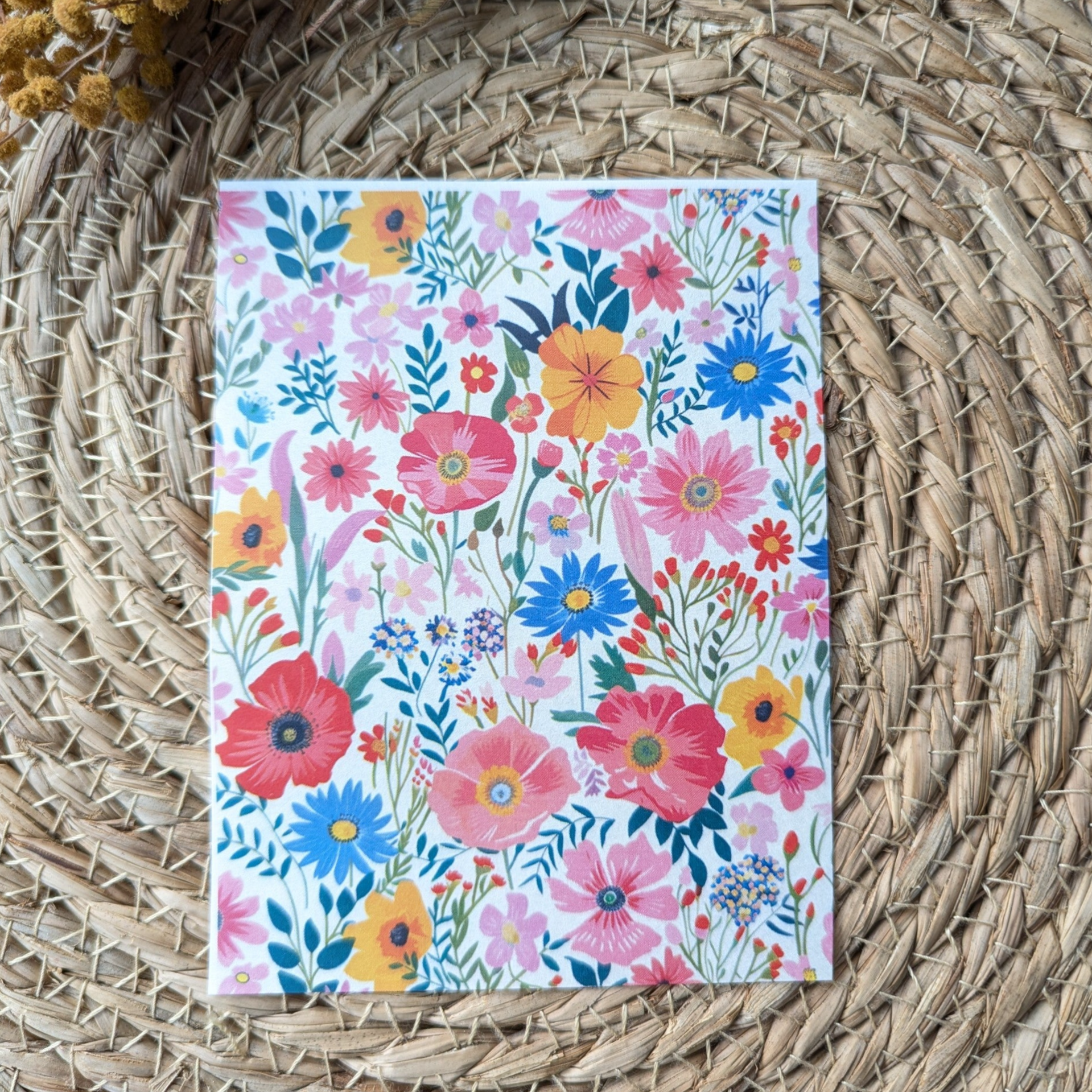 Beautiful Flower 5 - Water Transfer Paper