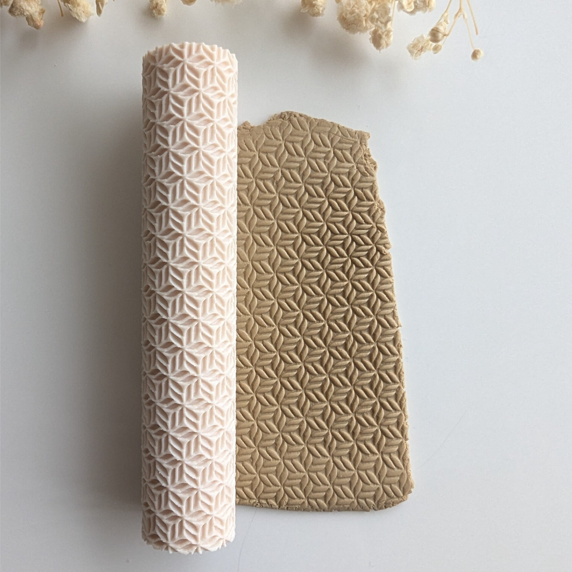 Textuurroller - Tiny flowers