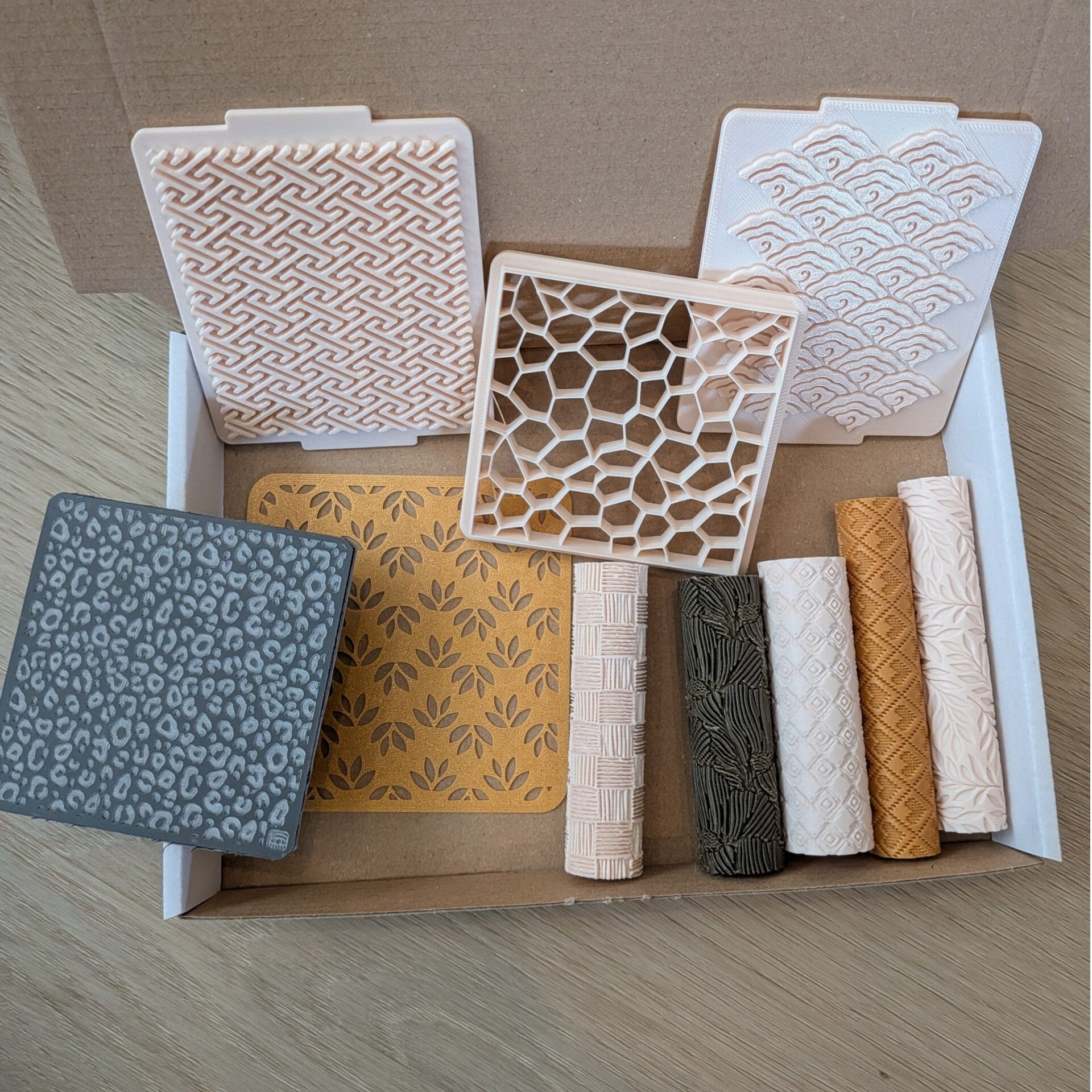 Textuurroller box op = op 8