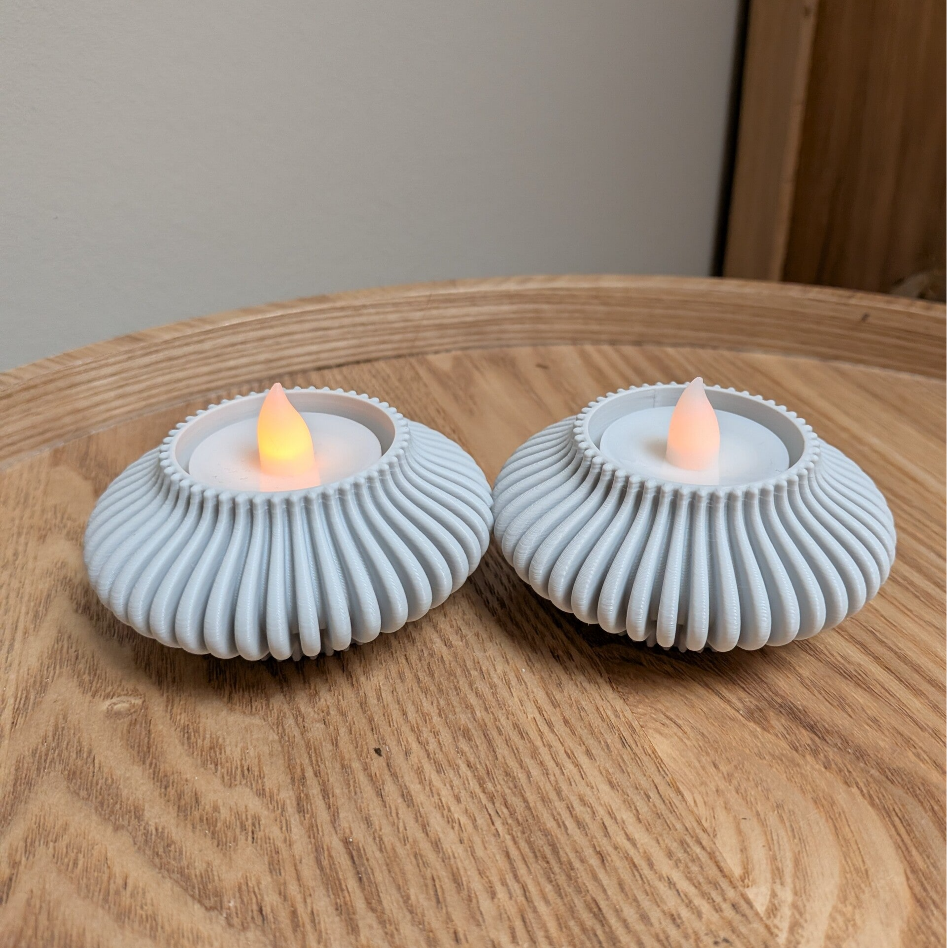 Woonaccessoires – Waxinelichthouders bubbeltjes