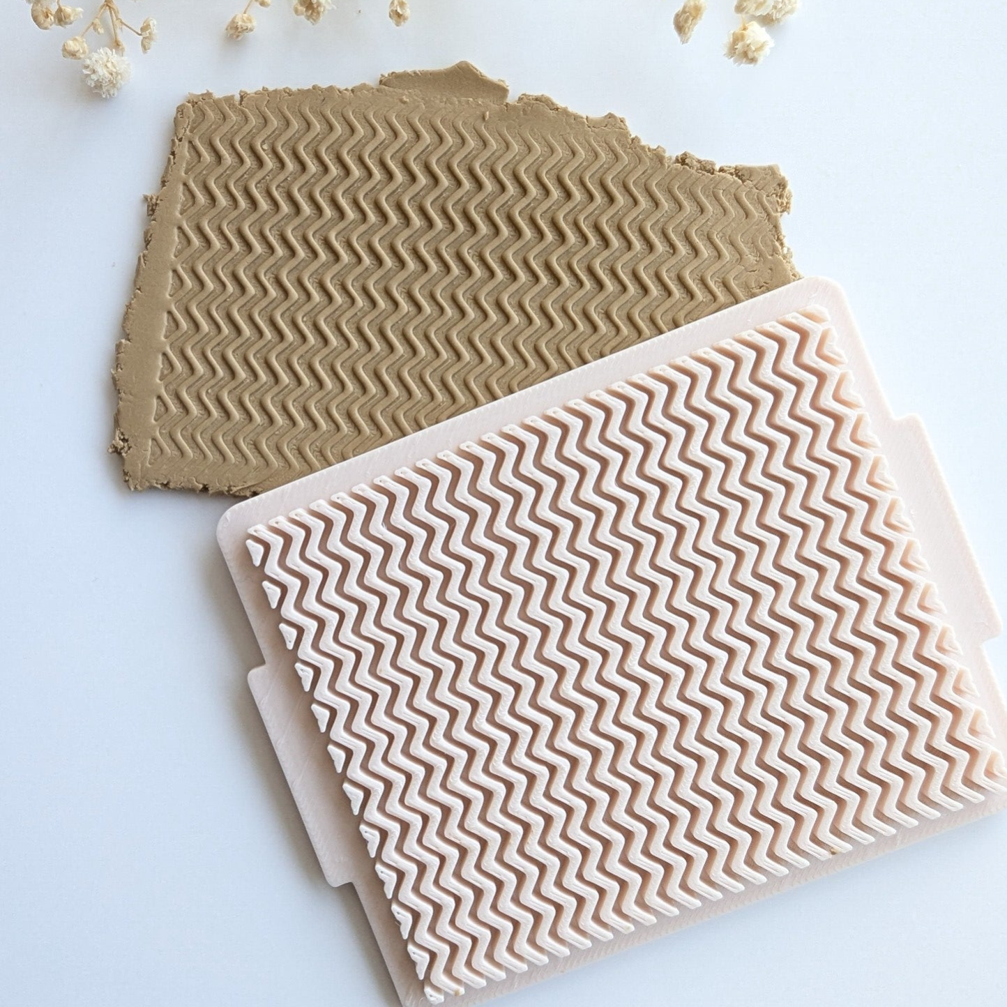 Textuurmat Geometric Waves