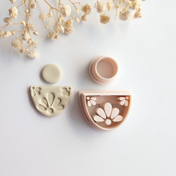 Polymer clay cutter - Floré flower 1