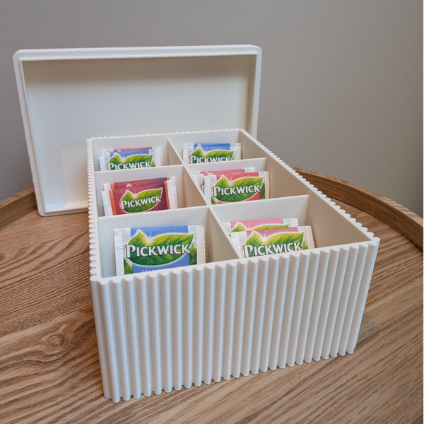 Opbergen - Theedoos met deksel