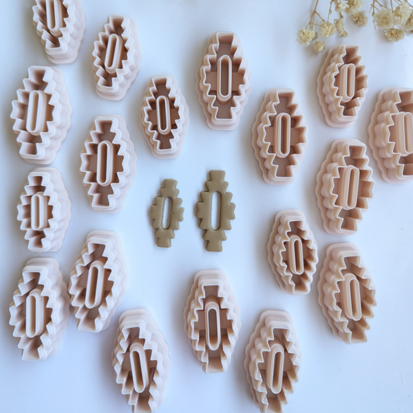 Polymer clay cutter - Aztec