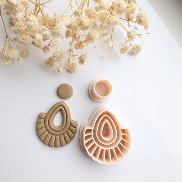 Polymer clay cutter - Boho 4