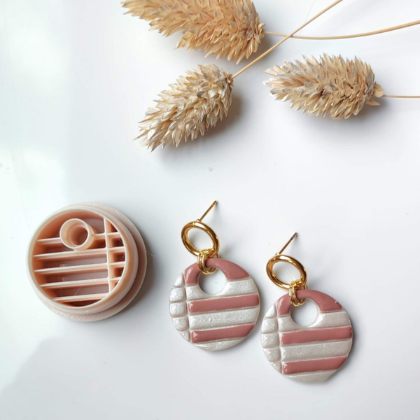 Polymer clay cutter - Stripes part two