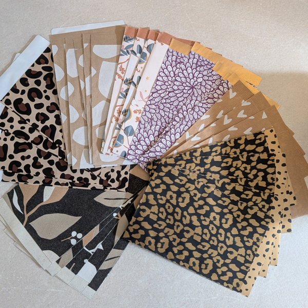 Inpakken, zakjes mix (35 stuks)