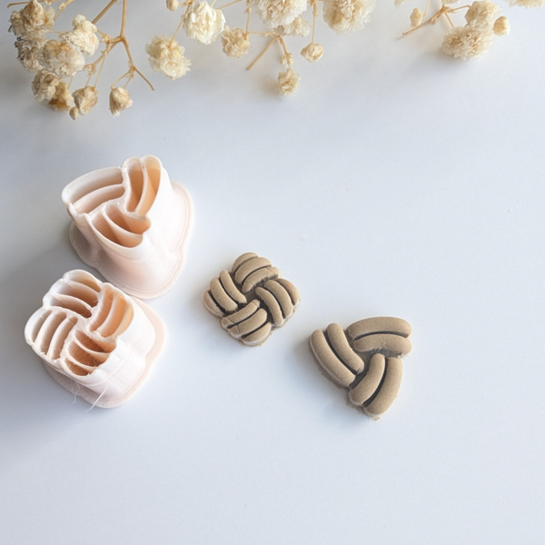 Polymer clay cutter - Stud set van 2