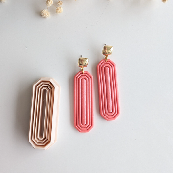 Polymer clay cutter - Moss