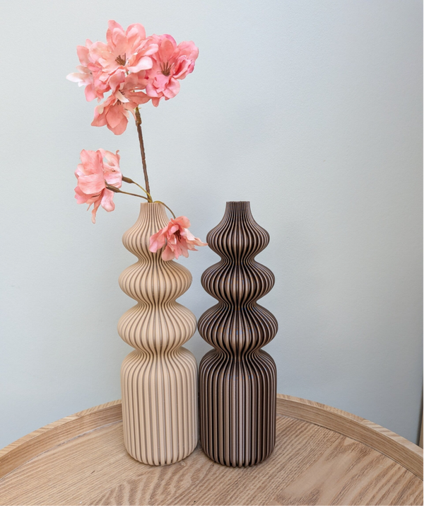 Vaas boho - Stripes (3D printed)