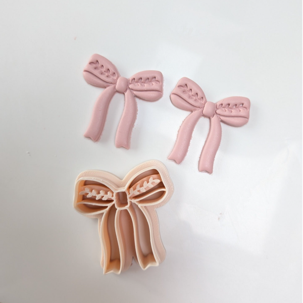 Polymer clay cutter - Bow Estelle