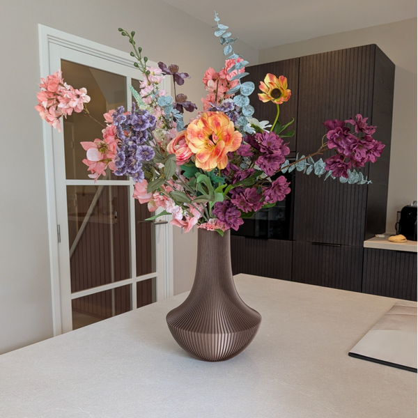 Rib vaas - Metal (3D-printed)