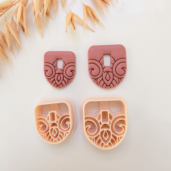 Polymer clay cutter - Lune