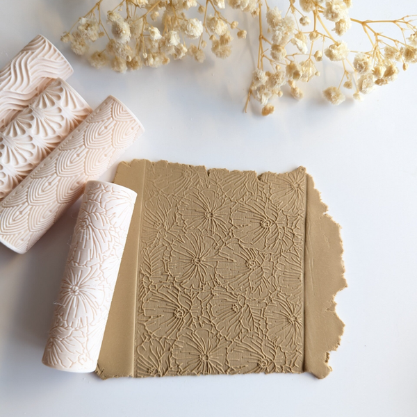 Textuurroller Flower small