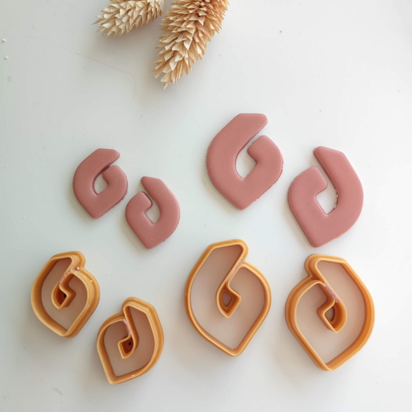 Polymer clay cutter - Bibi (ook gaaf als stud)
