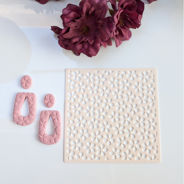 Patroonstencils flower