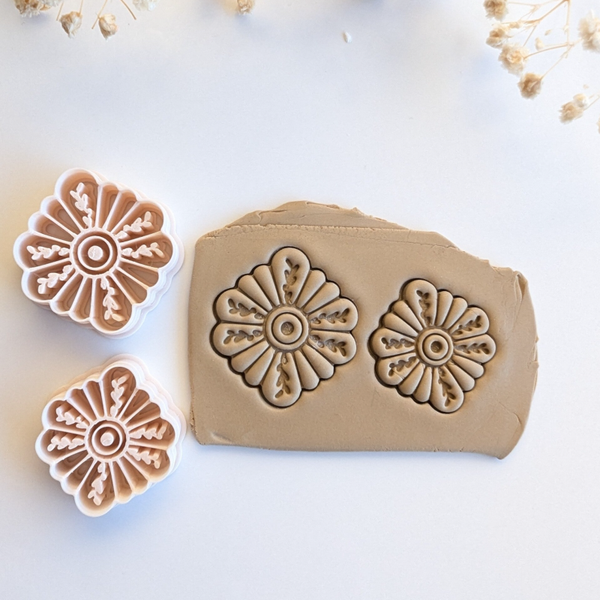 Polymer clay cutter - Floral