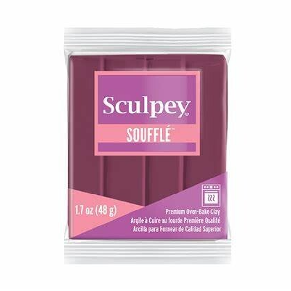 Sculpey Soufflé - Cabernet, polymeerklei