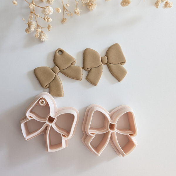 Polymer clay cutter - Bow