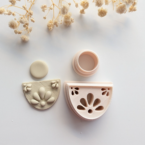 Polymer clay cutter - Floré flower 2