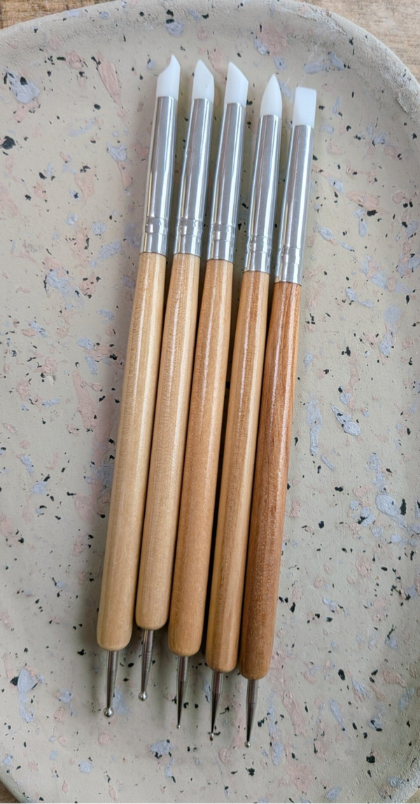 Set silliconen pencils gereedschap (set van 5)