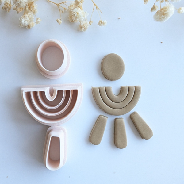 Polymer clay cutter - 3 Piece