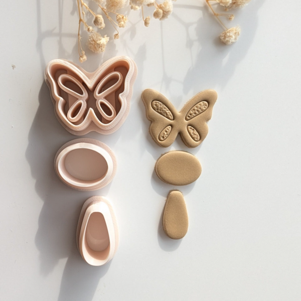 Polymer clay cutter - Butterfly