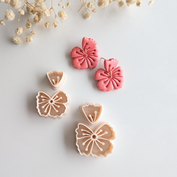 Polymer clay cutter - Kit flowers