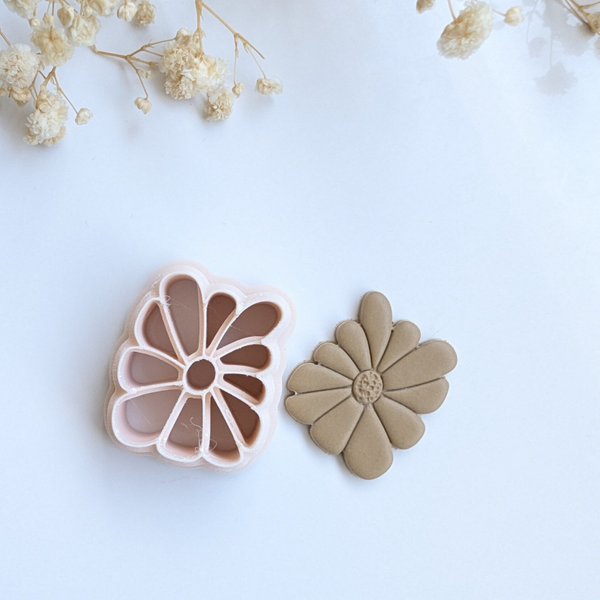 Polymer clay cutter - Big Flower