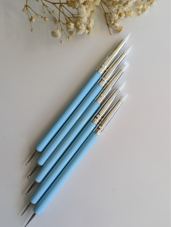 Set silliconen pencils gereedschap (set van 5)