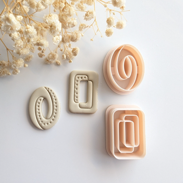 Polymer clay cutter - Geometric