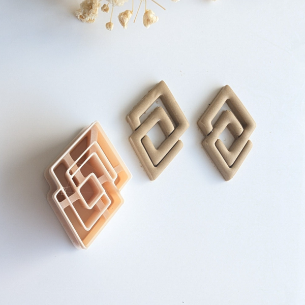 Polymer clay cutter - Abstract 1