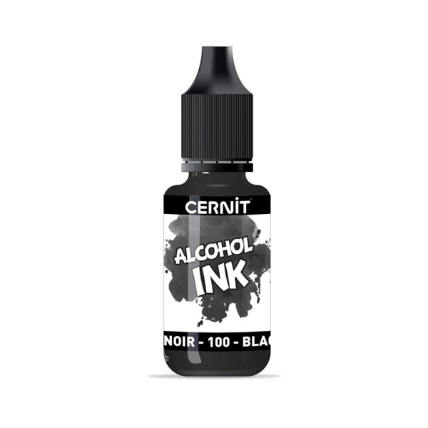 Cernit Alcohol Inkt, Black 100