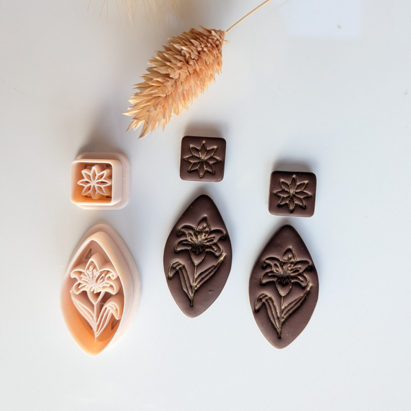 Polymer clay cutter - Wild Lilly