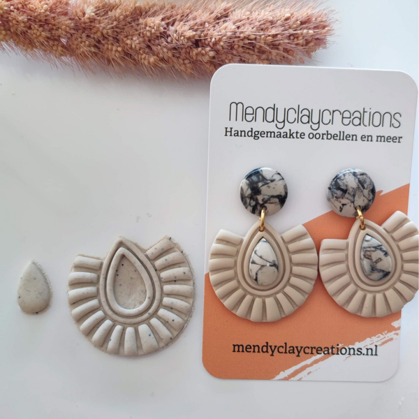 Polymer clay cutter - Boho Chique