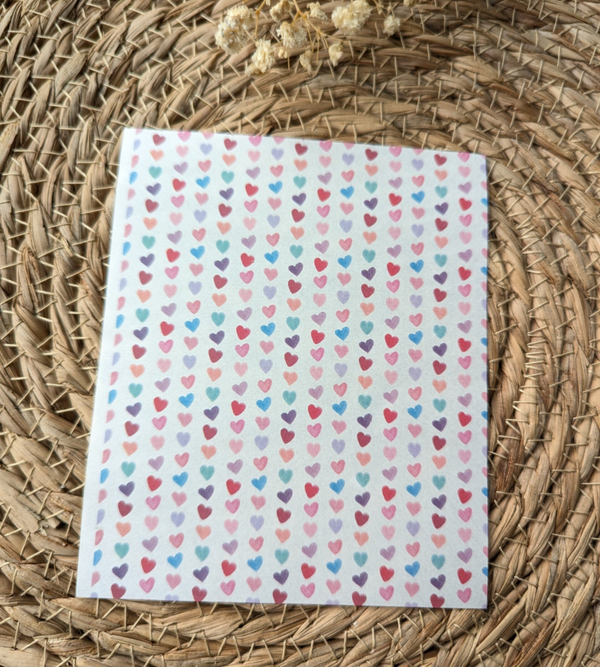 Heart - Water Transfer Paper