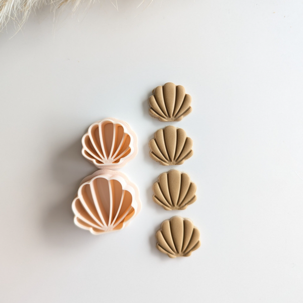 Polymer clay cutter - Seashell