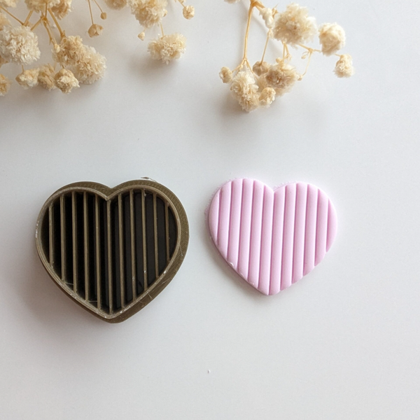Polymer clay cutter - Valentine 3