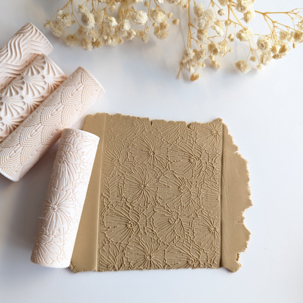 Textuurrollers small (set van 4)