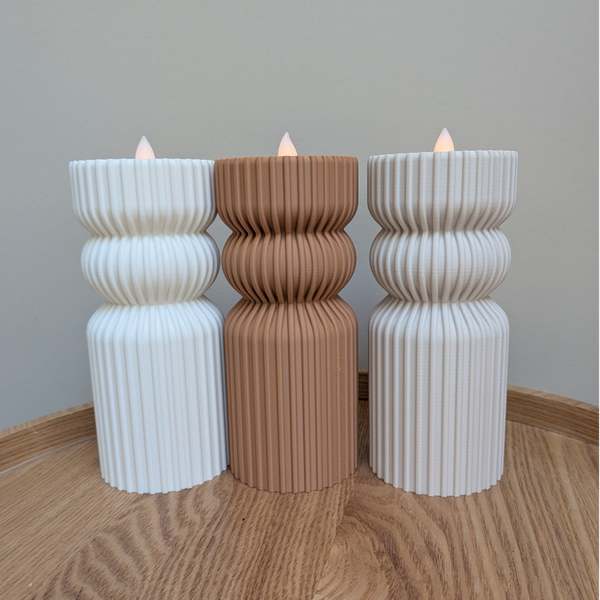 Woonaccessoires – Kandelaar strepen