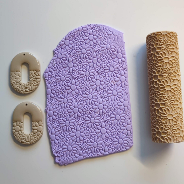 Textuurroller flower