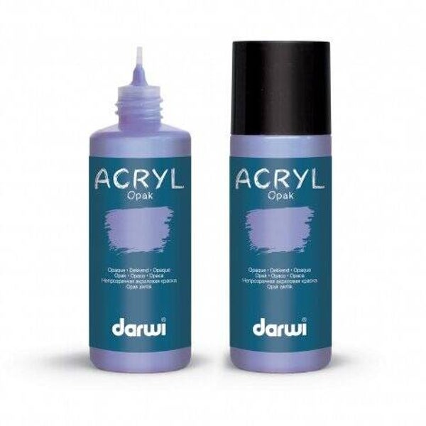 Acrylverf Darwi, Opak 80 ML Lavendel