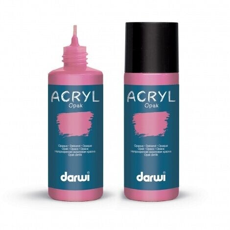 Acrylverf Darwi, Opak 80 ML Pink