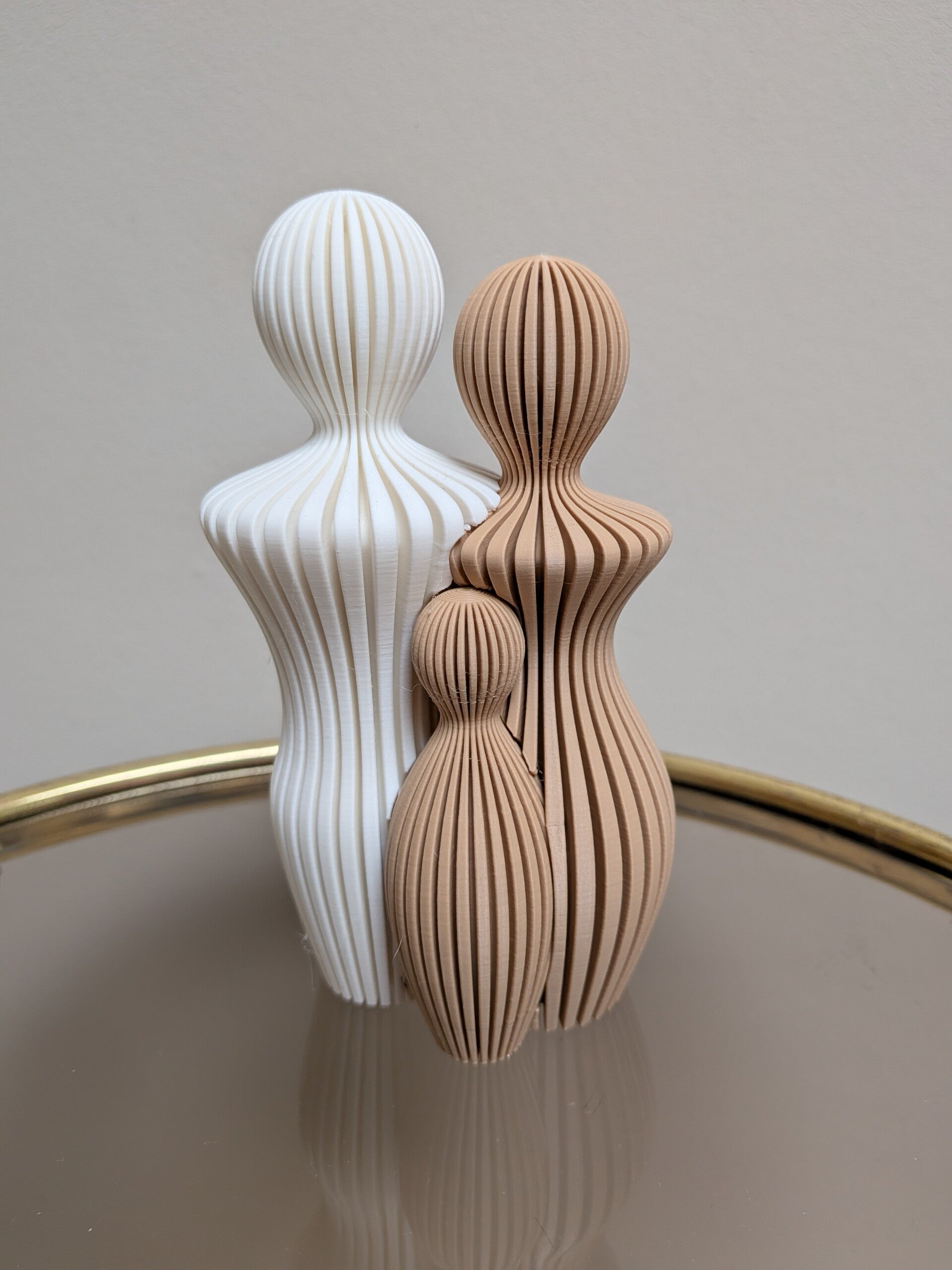 Family Statue - Our Three