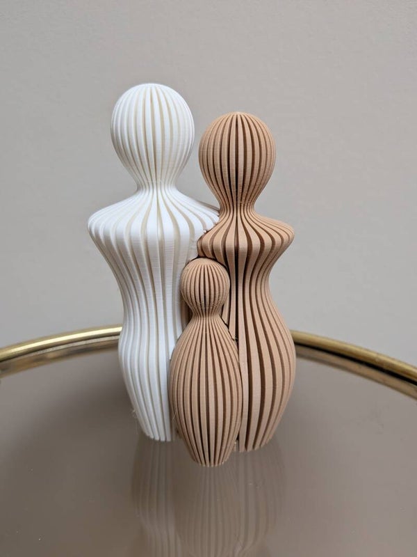 Family Statue - Our Three