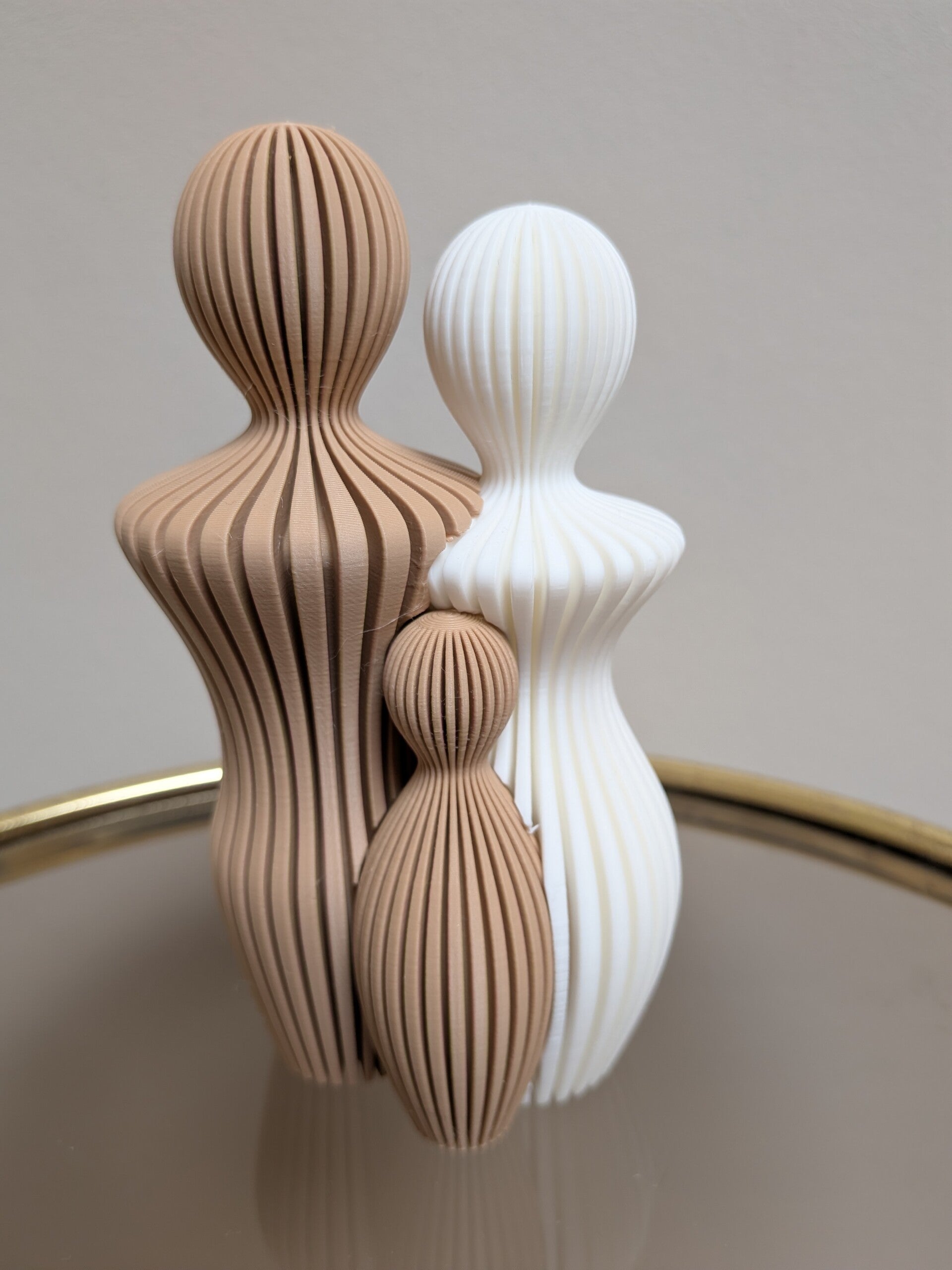 Family Statue - Our Three