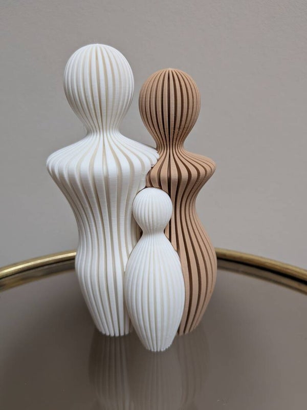 Family Statue - Our Three